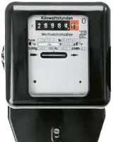 Foto eines Konventionellen Zählers