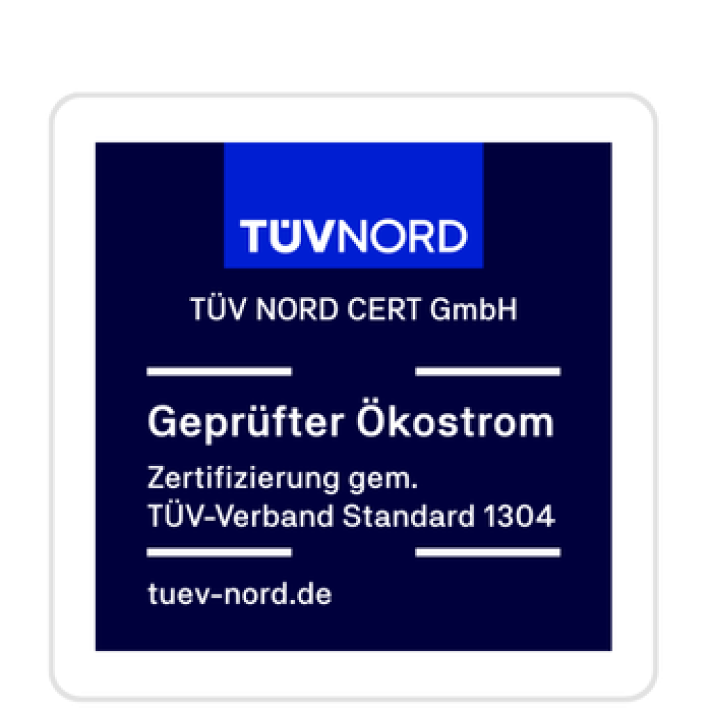 T&Uuml;V Zertifikat Gepr&uuml;fter &Ouml;kostrom